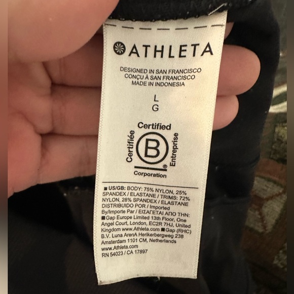Athleta Black Venice High Rise Jogger in Size Large - Picture 14 of 15